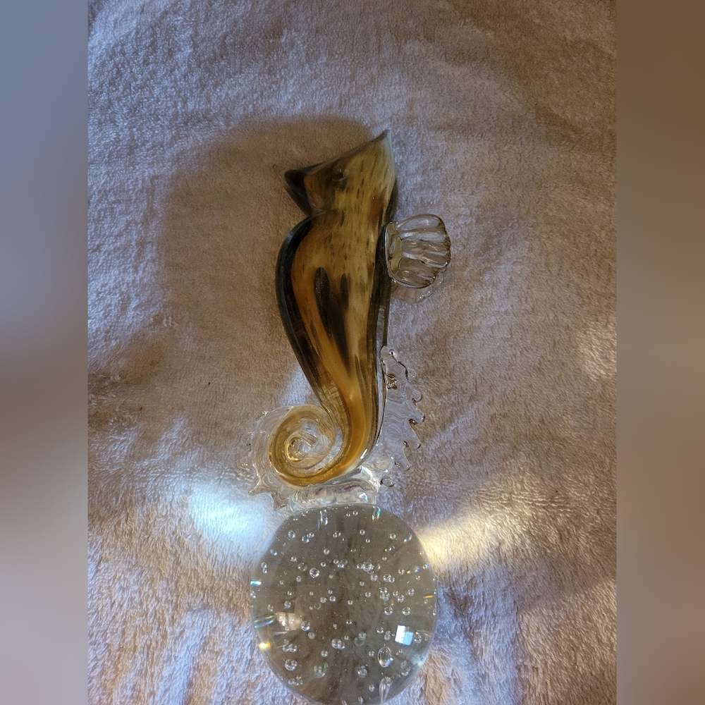 Murano Style Sea Horse